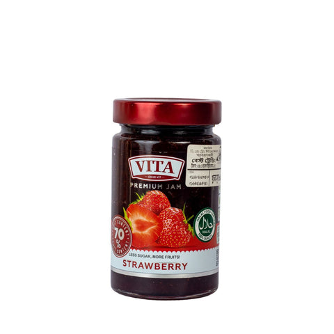 Vita Strawberry Premium Jam, 370g
