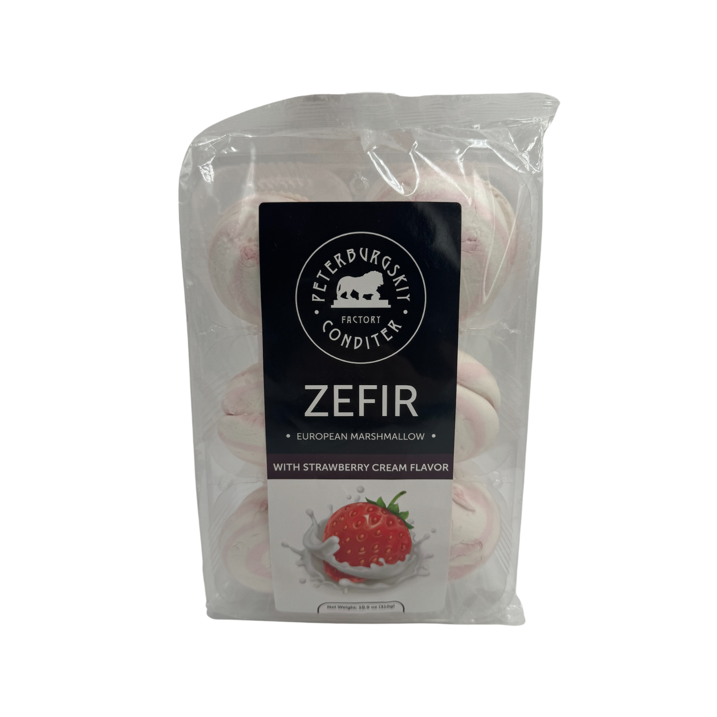 Zefir w/ Strawberry Cream Flavor, 300g