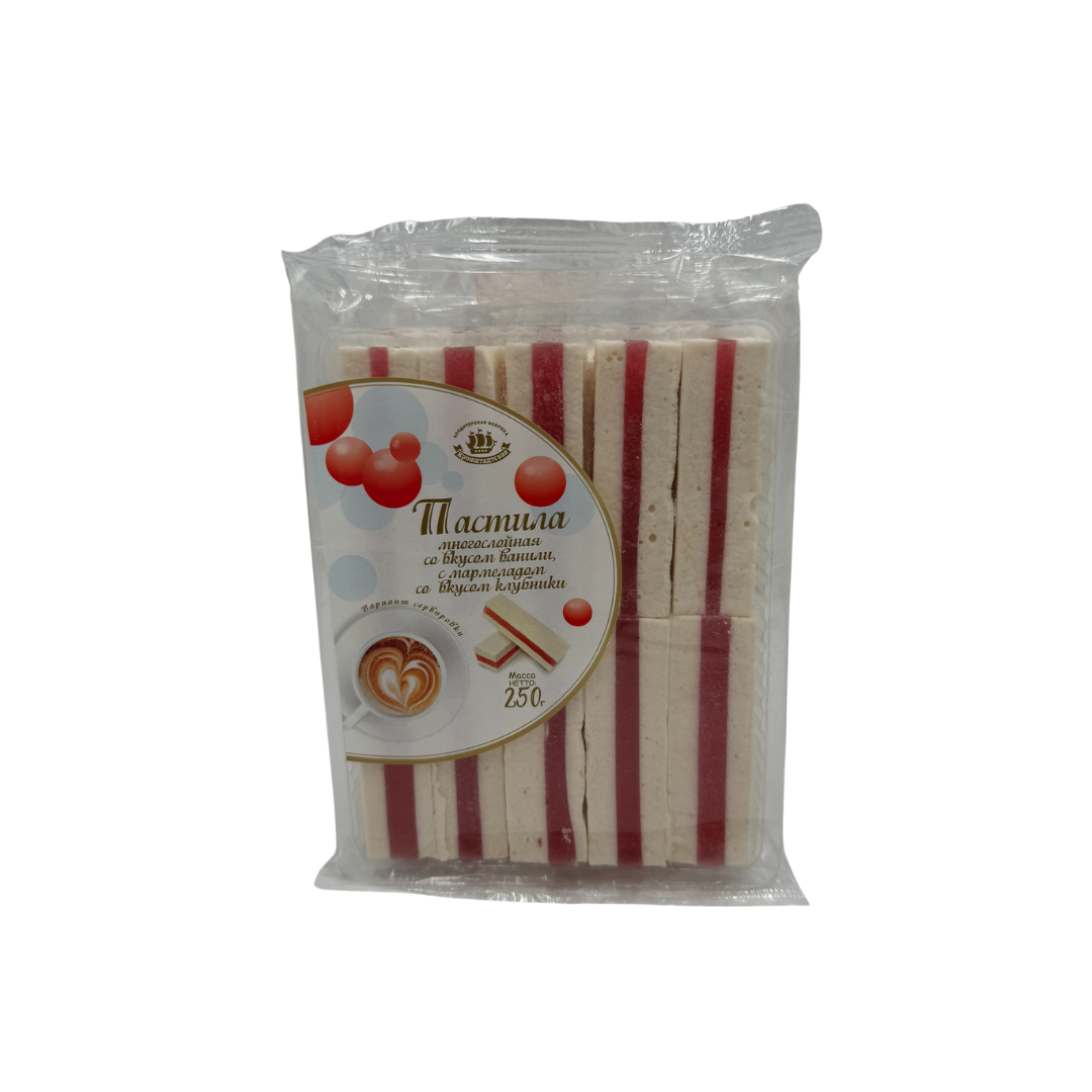 Vanilla & Strawberry Flavoured Pastila, 250g
