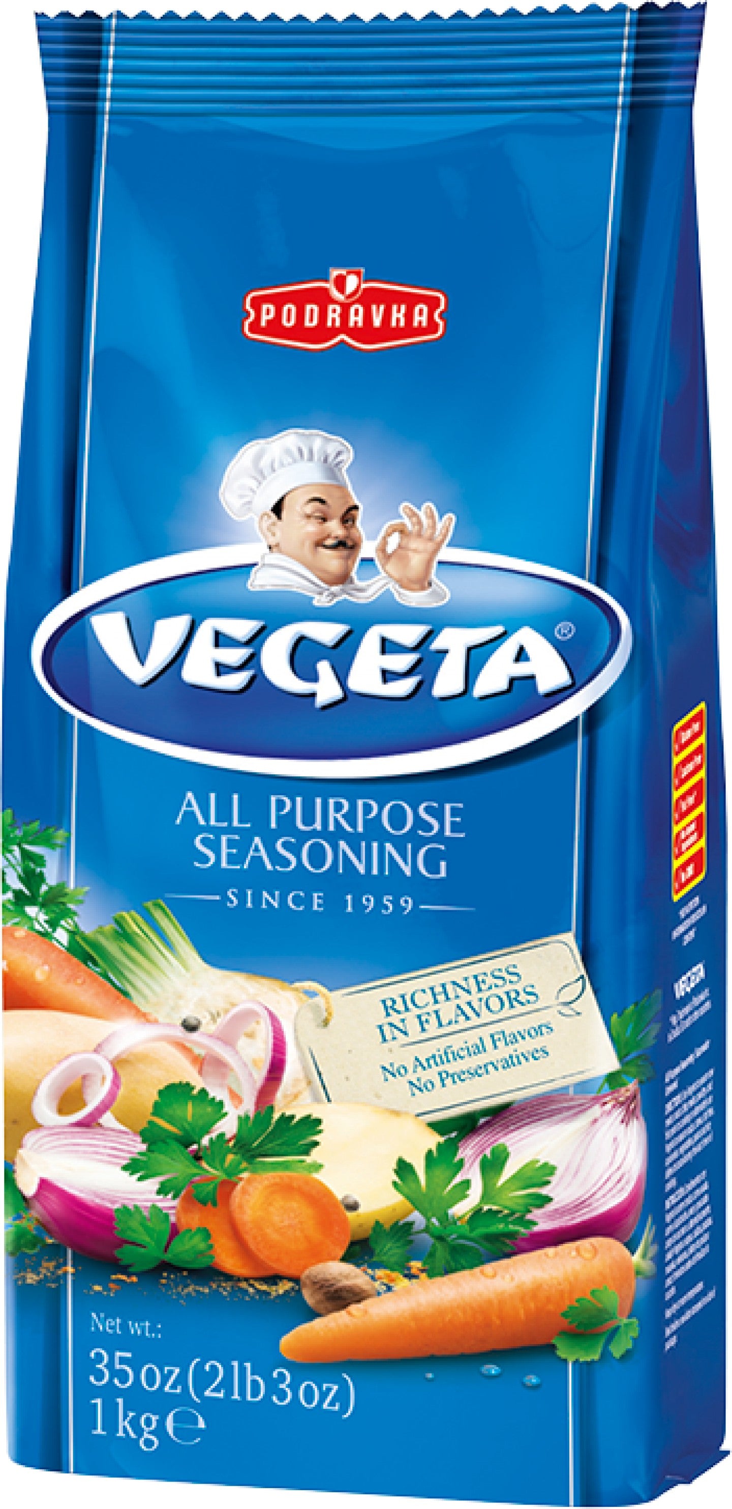 pack of Podravka Vegeta All Purpose Seasoning, 35oz