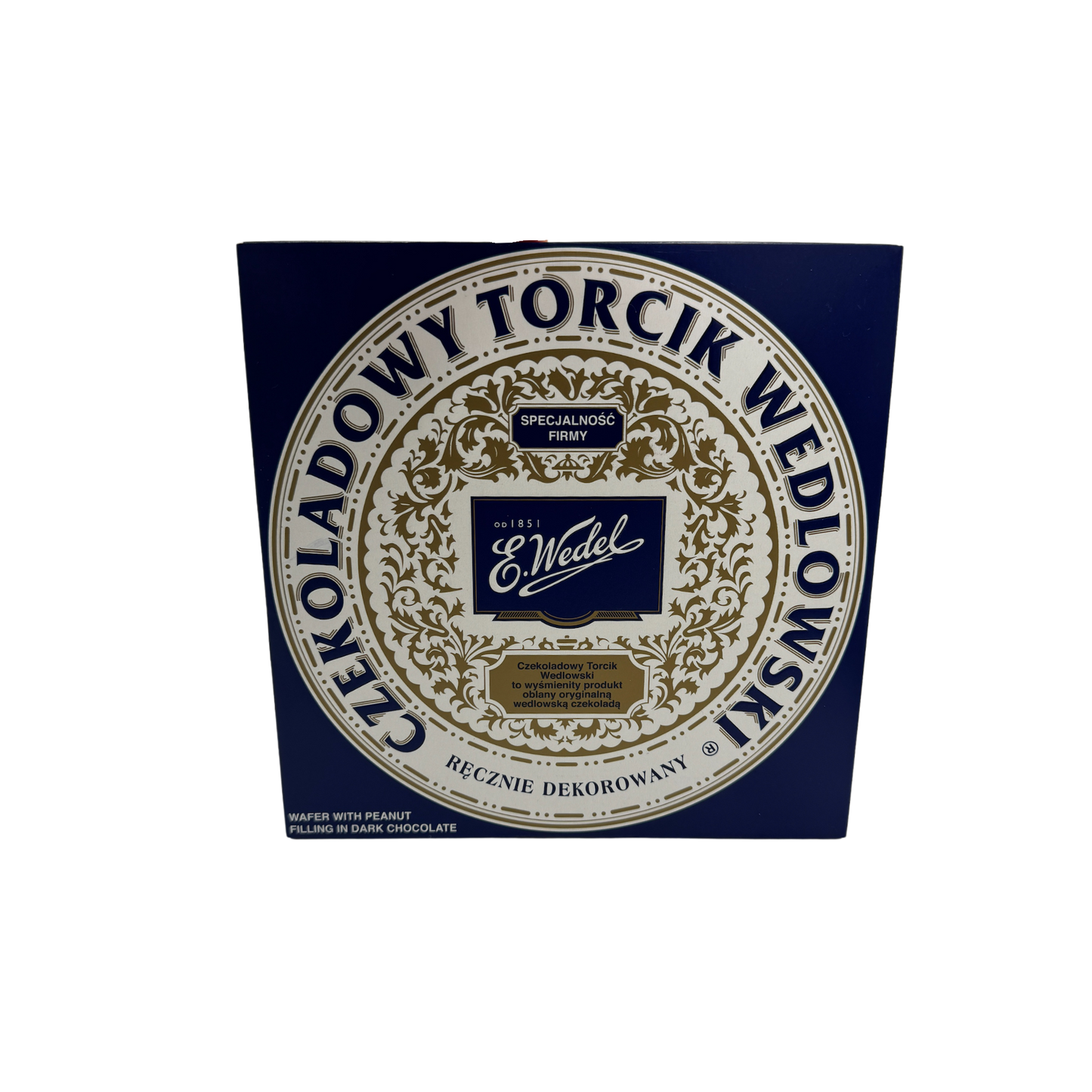 Wafer w/ Peanut Filling in Dark Chocolate, 250g