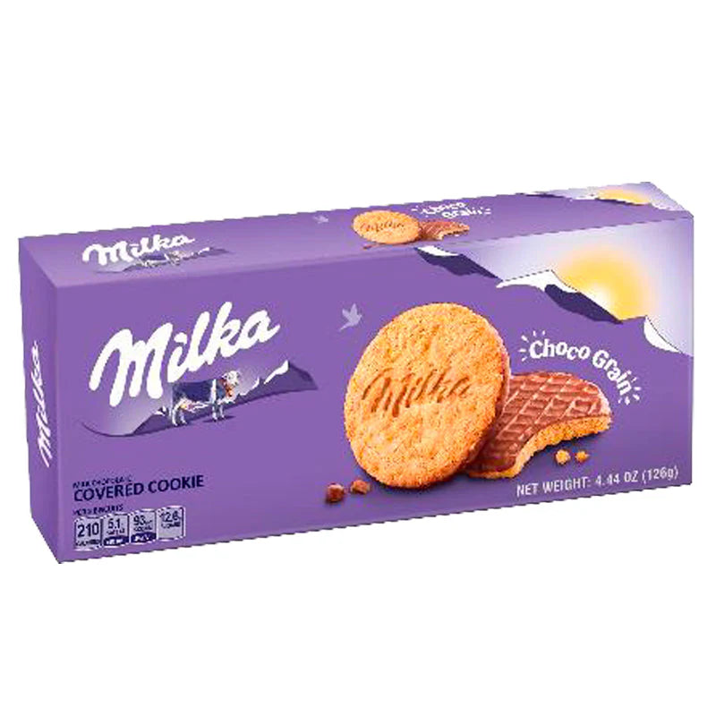 Milk Chocolate Covered Cookies, 126g