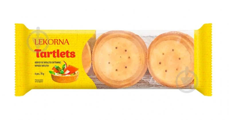 Lekorna Tartlets Bread, 70g