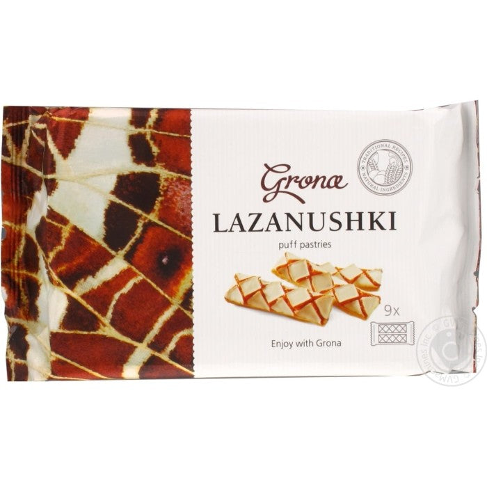 Grona "Lazanushki" Puff Pastries, 9 Packs