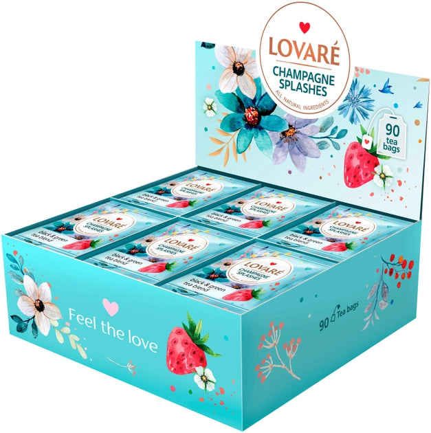 Lovare Champagne Splashes Tea, 90TB