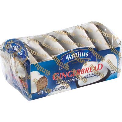 Krakus Gingerbread in Chocolate w/ Icing, 190g
