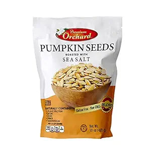 pack of Premium Orchard Pumpkin Seeds Roasted w/ Sea Salt, 425g