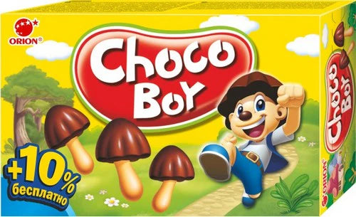 Chocolate Mushroom Shaped Cookies, 100g