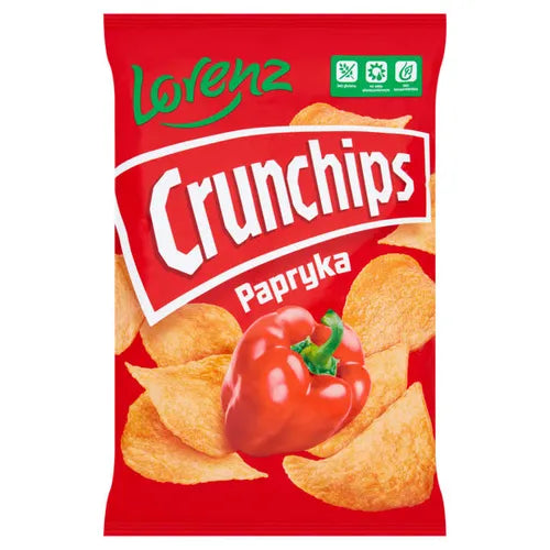 Lorenz Crunchips Papryka, 140g