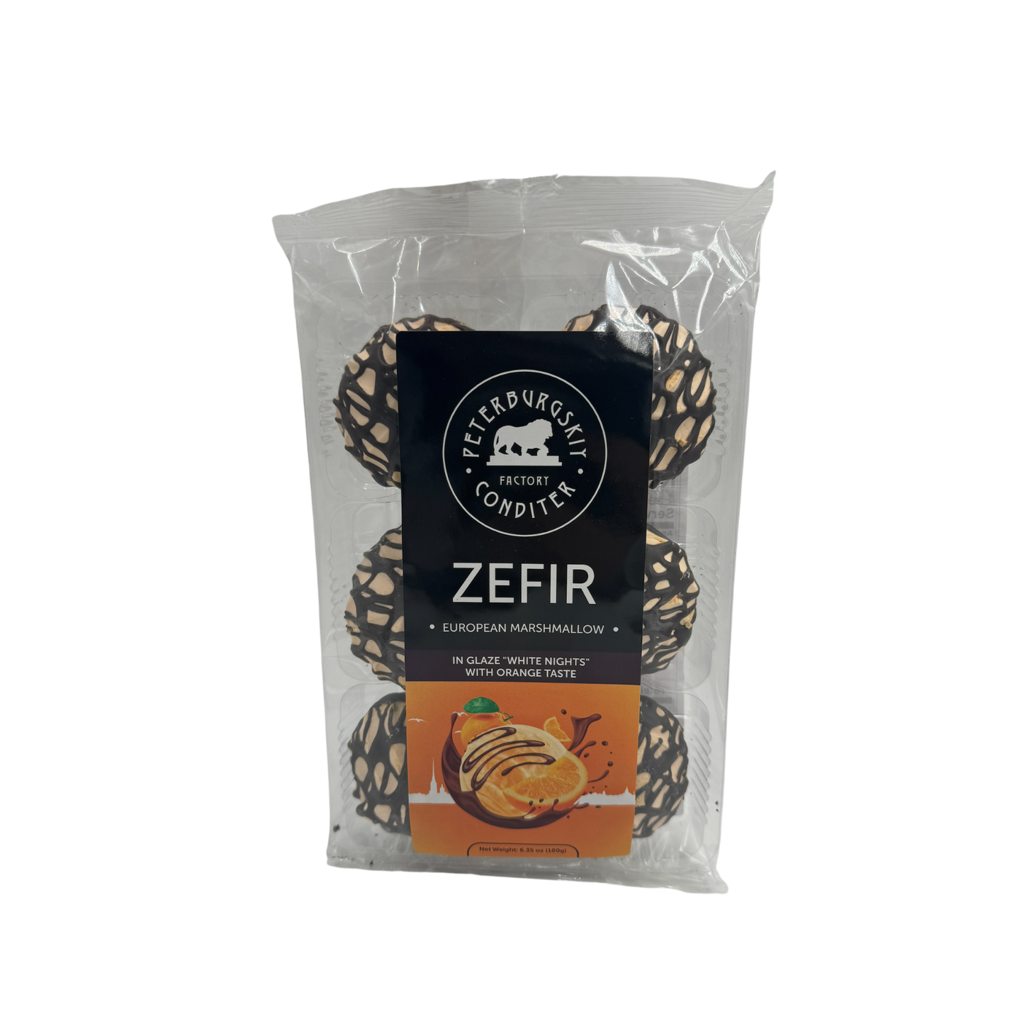 "White Nights" Zefir w/ Orange Taste, 180g