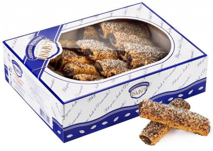 Box of Poppyseed Puff Cookies, 500g