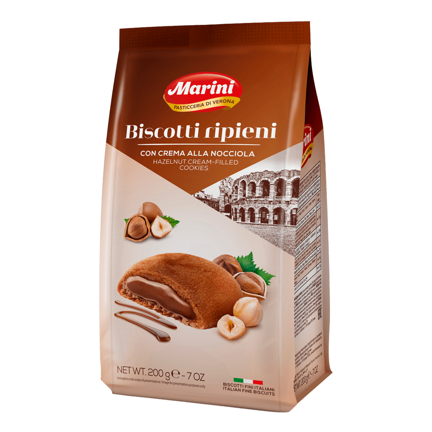 Hazelnut Cream-Filled Cookies, 200g