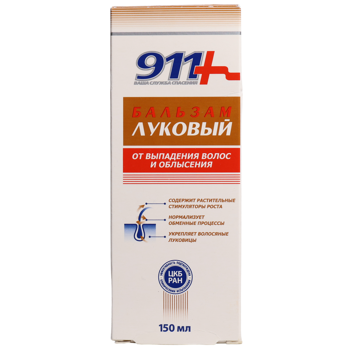 911+ Onion Shampoo with Nettle Extract, 5.1 fl oz