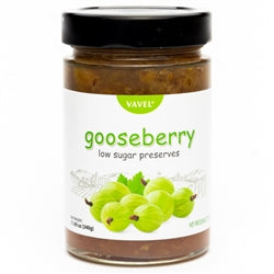 Vavel Gooseberry Reduced Sugar Preserves, 290g