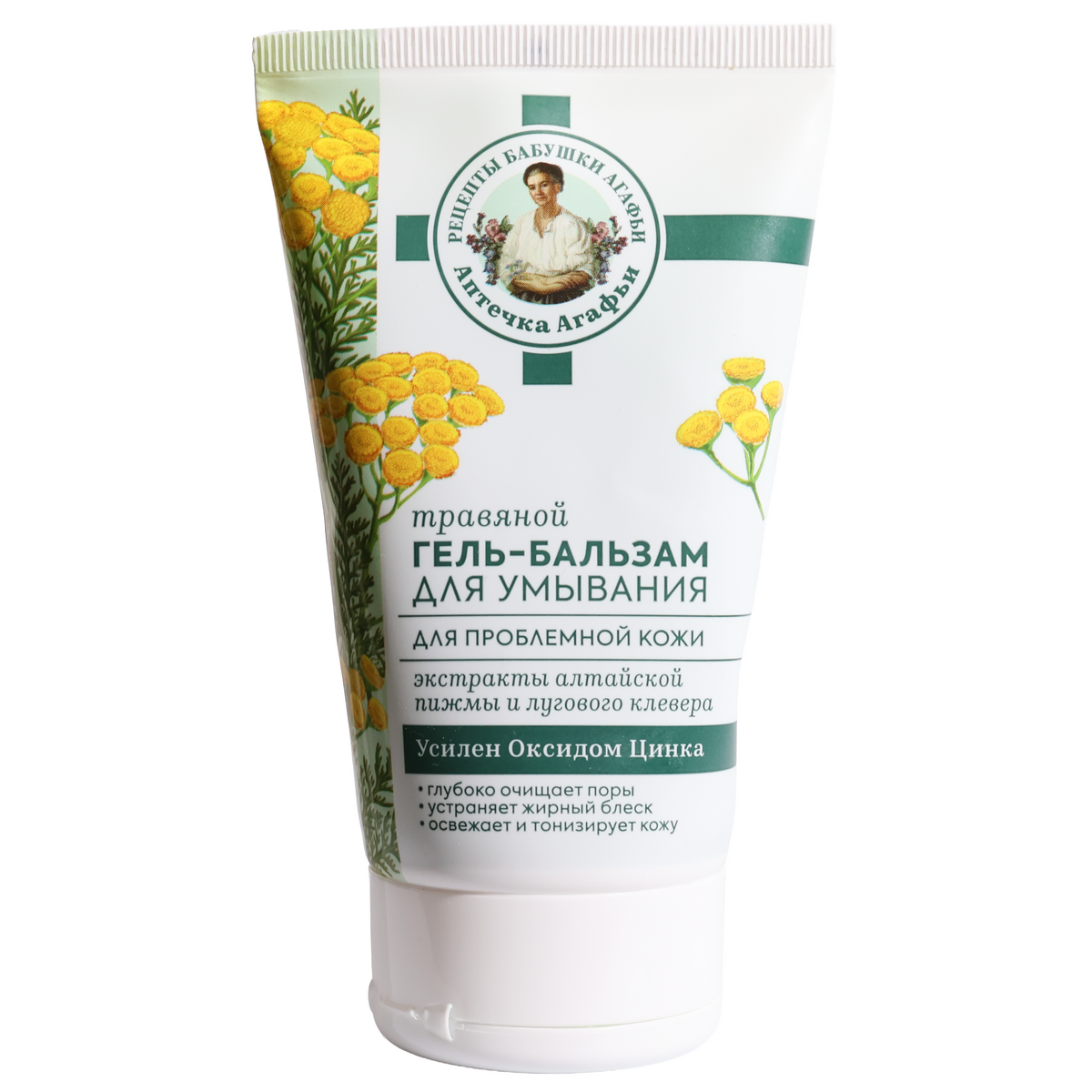 Agafia’s First Aid Kit Herbal Gel-Balm Face Wash, 5.07 fl oz