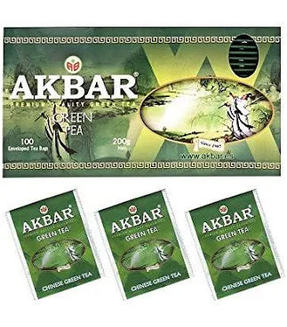 Akbar Premium Quality Green Tea, 100TB