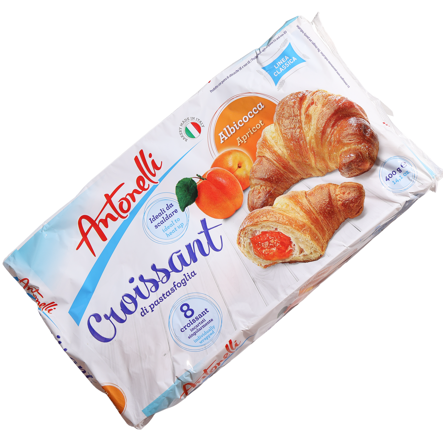 Antonelli Apricot Filled Croissants, 14.1oz