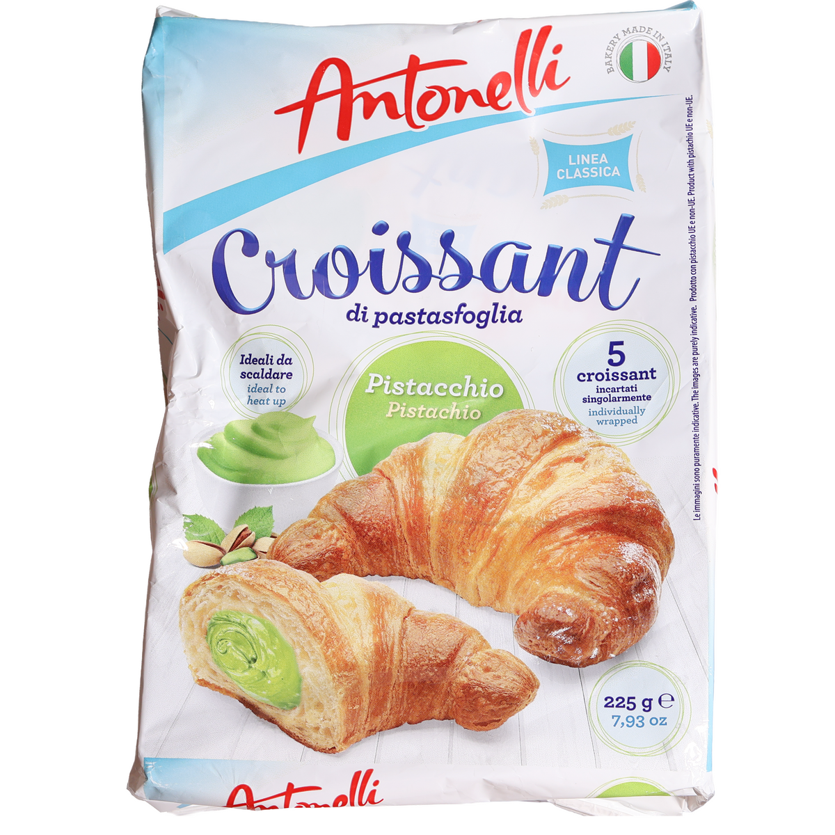Antonelli Croissant Pistachio Cream Croissants, 7.93oz