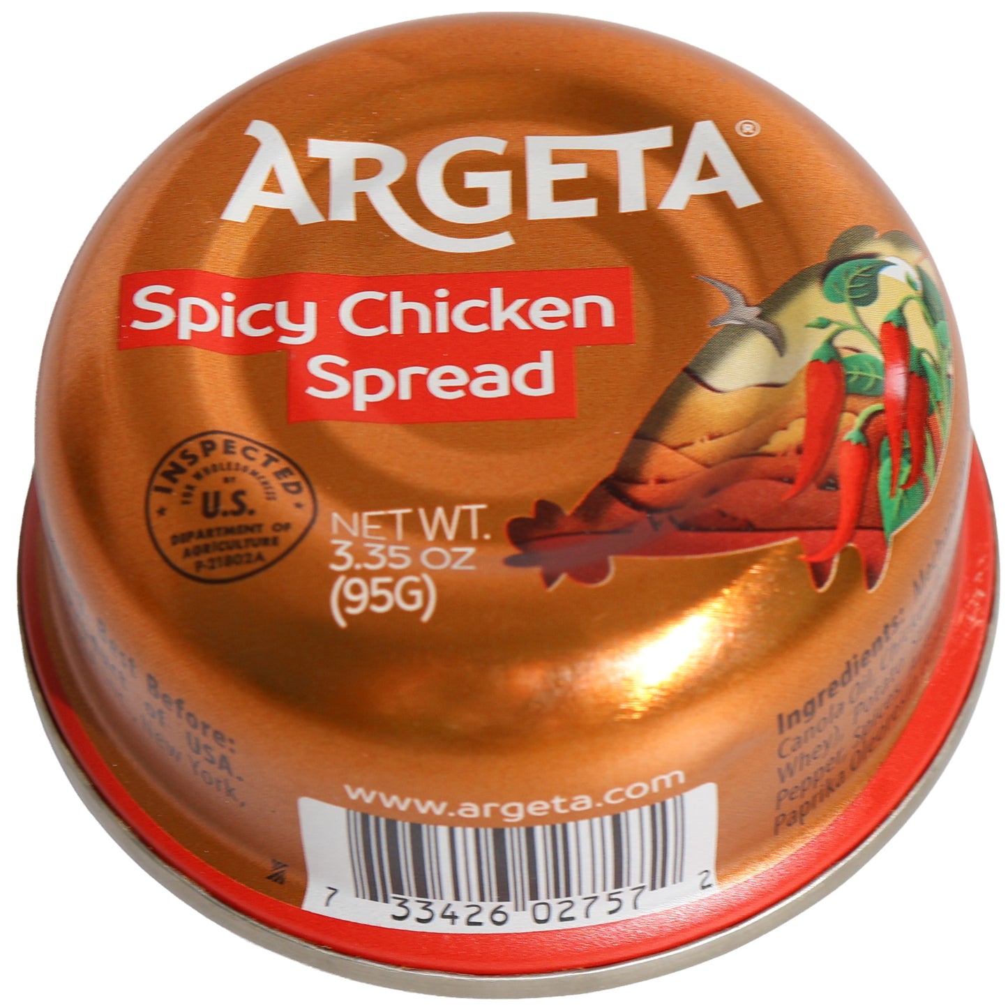 Argeta Spicy Chicken Spread, 3.35oz