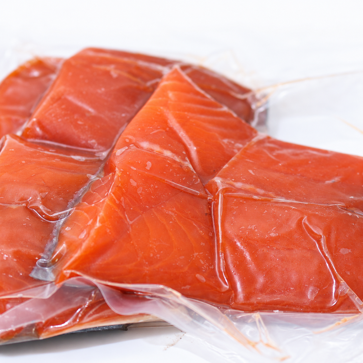 Kinsman Cold-Smoked Steelhead Tail Pieces, 1lb