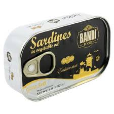 Bandi Sardines in Vegetable Oil, 125g