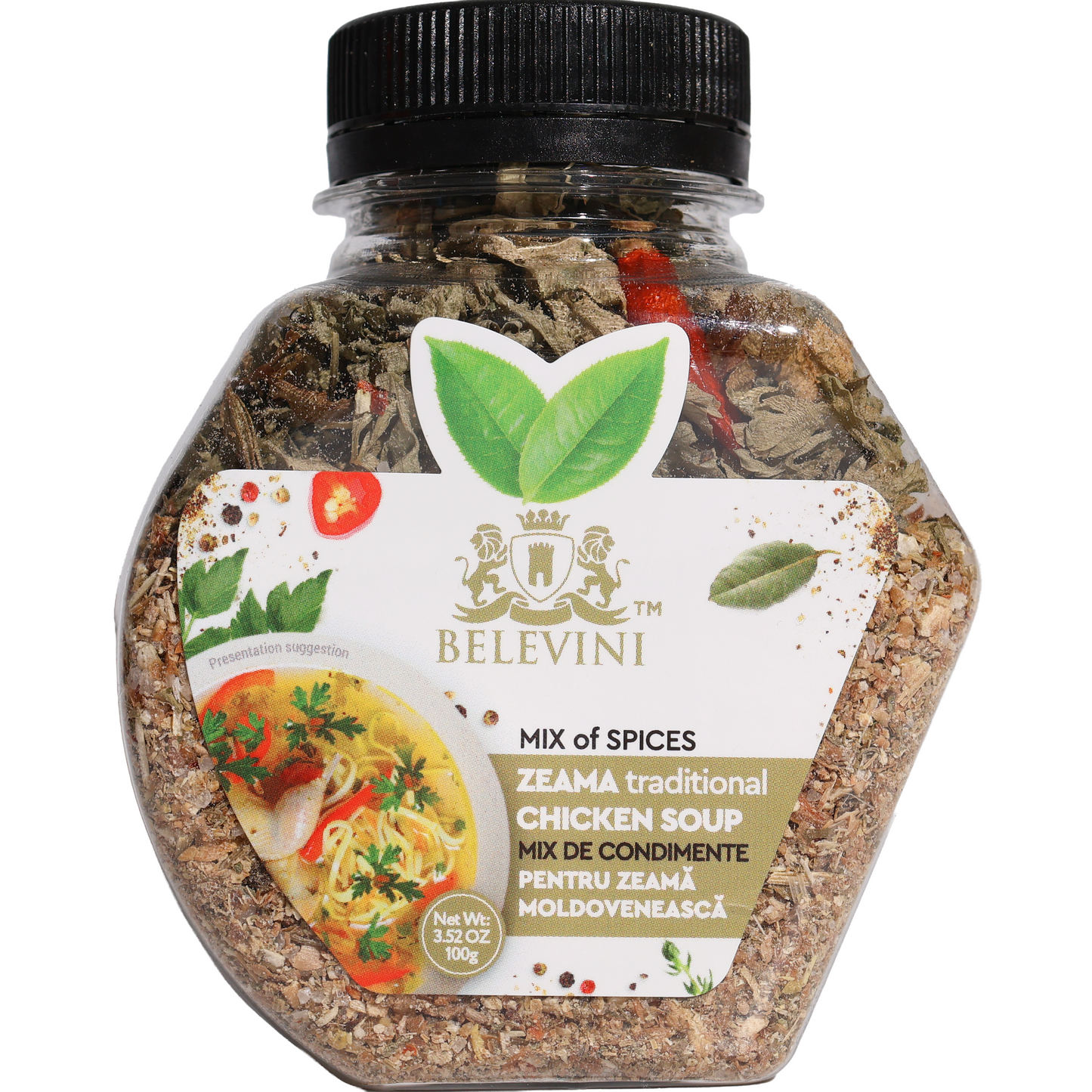 Belevini Zeama Traditional Chicken Soup Spice Mix, 3.52oz