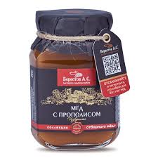 Берестов А.С. Мед с прополисом, 500г