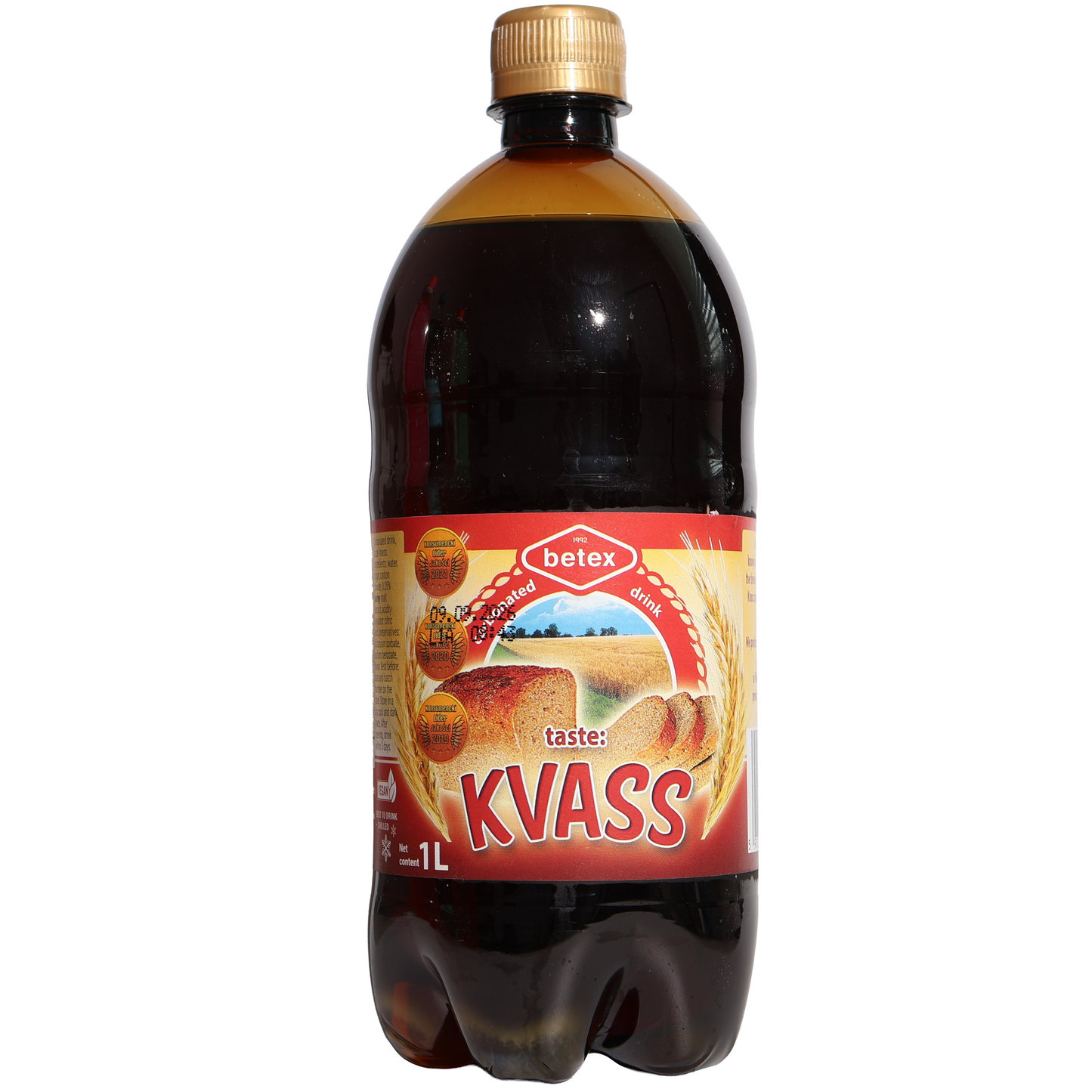 Betex Kvass Carbonated Drink, 33.8fl oz