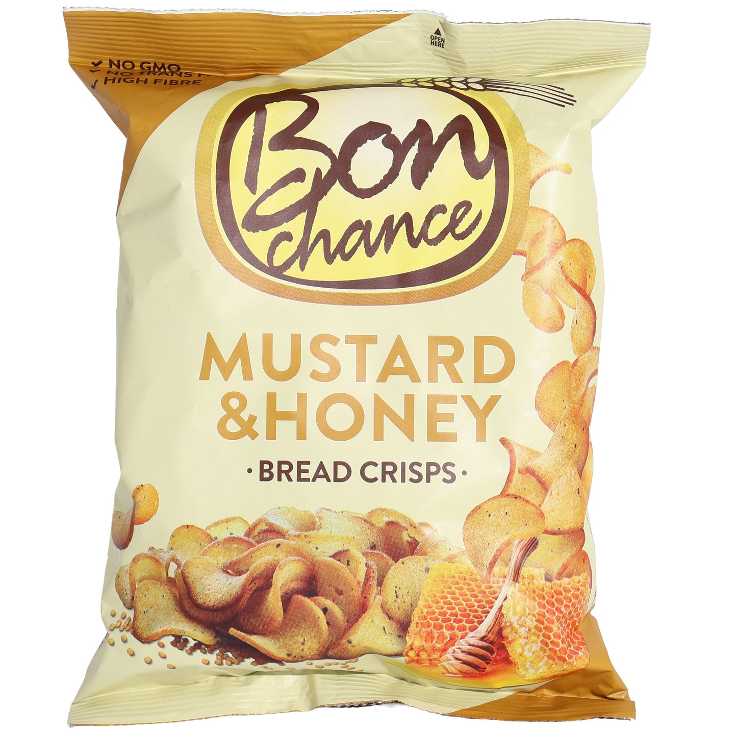 Bon Chance Mustard & Honey Bread Crisps, 4.23oz