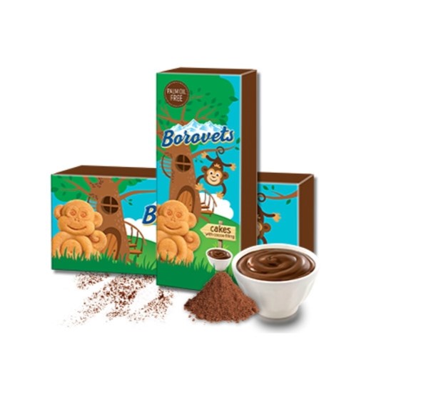 Cakes w/ Cocoa Filling, 120g