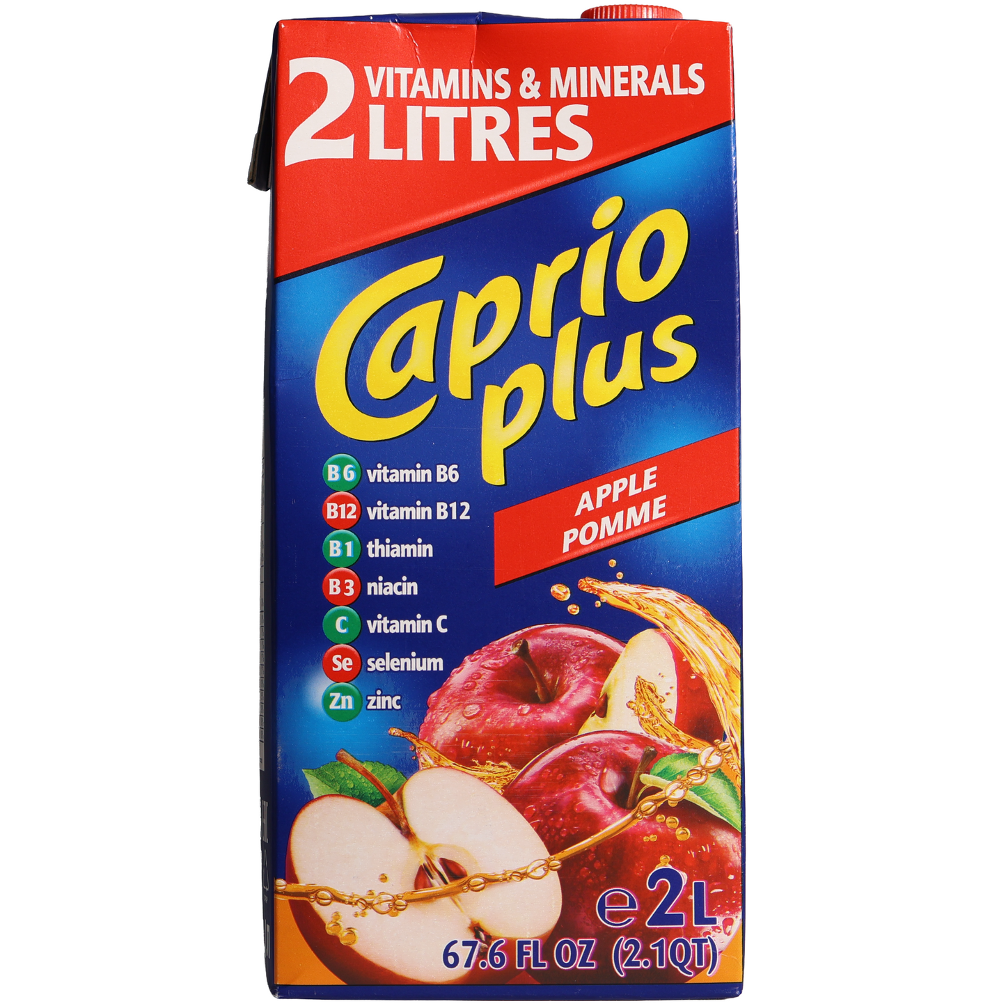 Caprio Plus Apple Drink, 67.6fl oz