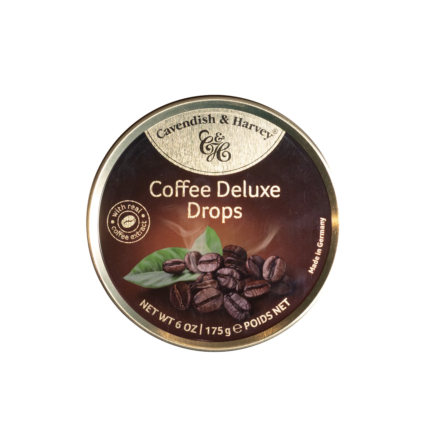 Cavendish & Harvey Coffee Deluxe Drops Coffee Candies, 6oz