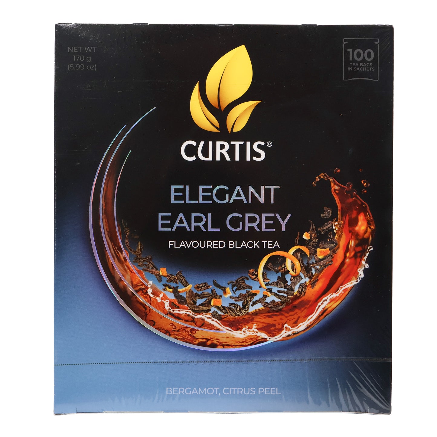 Curtis Elegant Earl Grey Flavoured Black, 100 Tea Bags