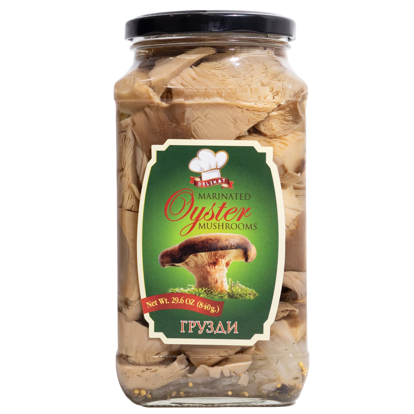 Delikat Marinated Oyster Mushrooms, 29.6oz