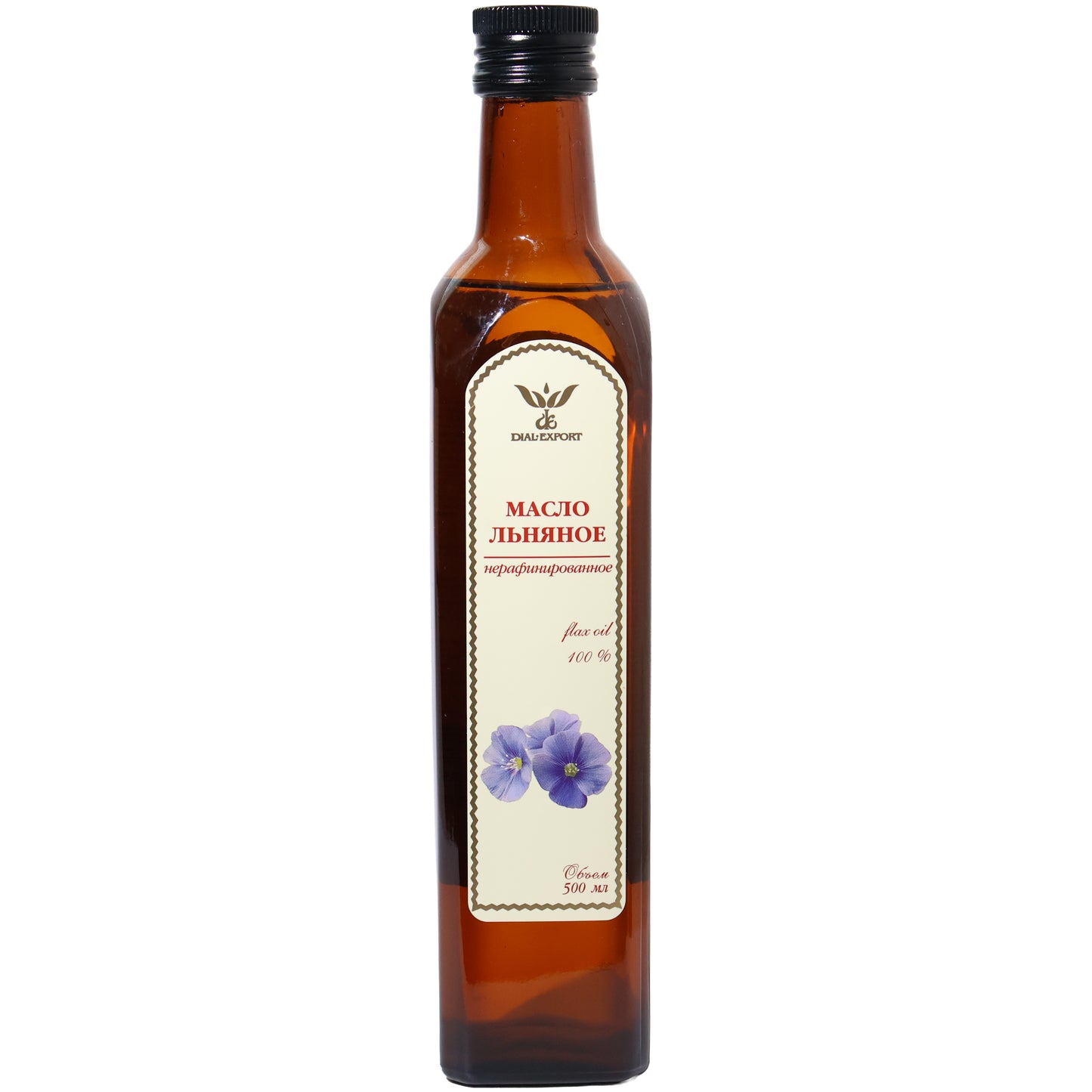 Dial-Export Unrefined Flaxseed Oil (Linseed Oil), 16.9 fl oz
