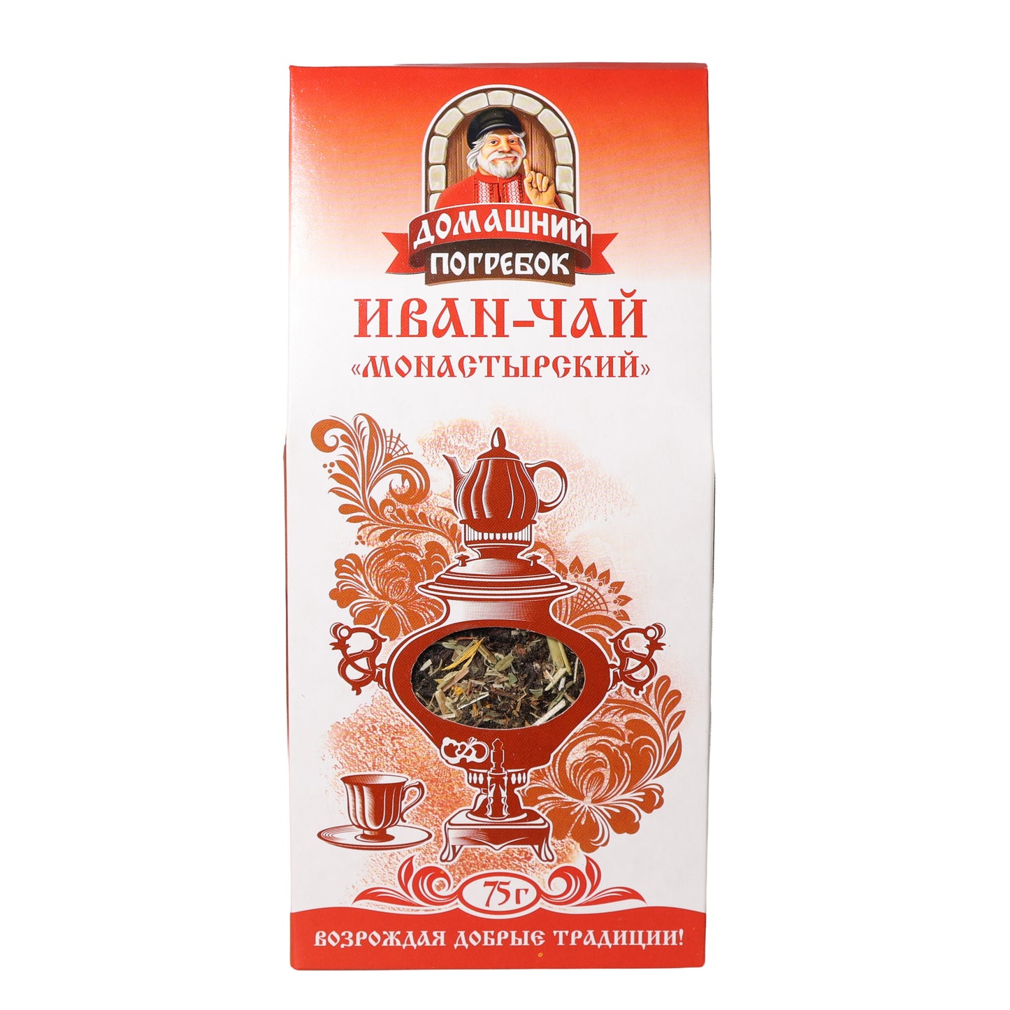 Domashniy Pogrebok Ivan-Chai Monastic Willow-Herb Herbal Tea, 2.65oz