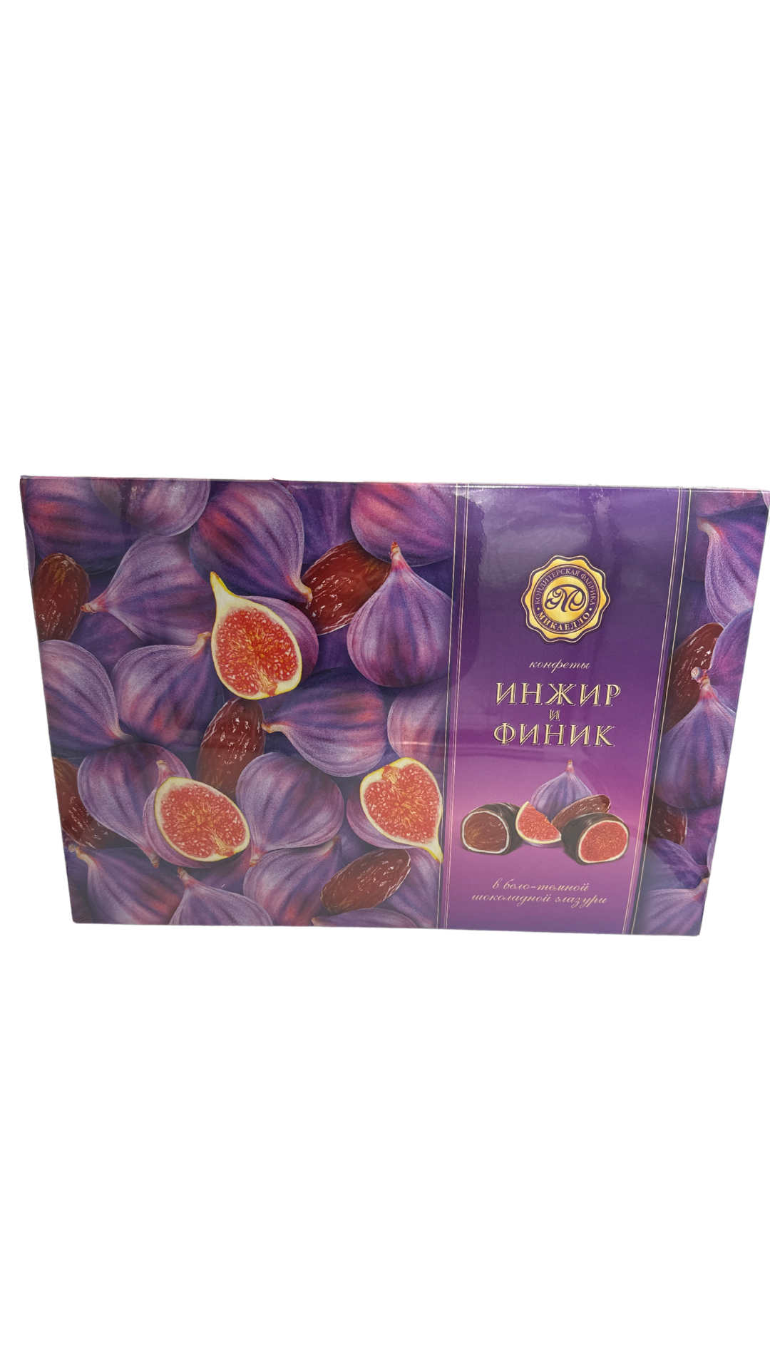 Figs & Dates in White & Dark Chocolate Glaze, 240g