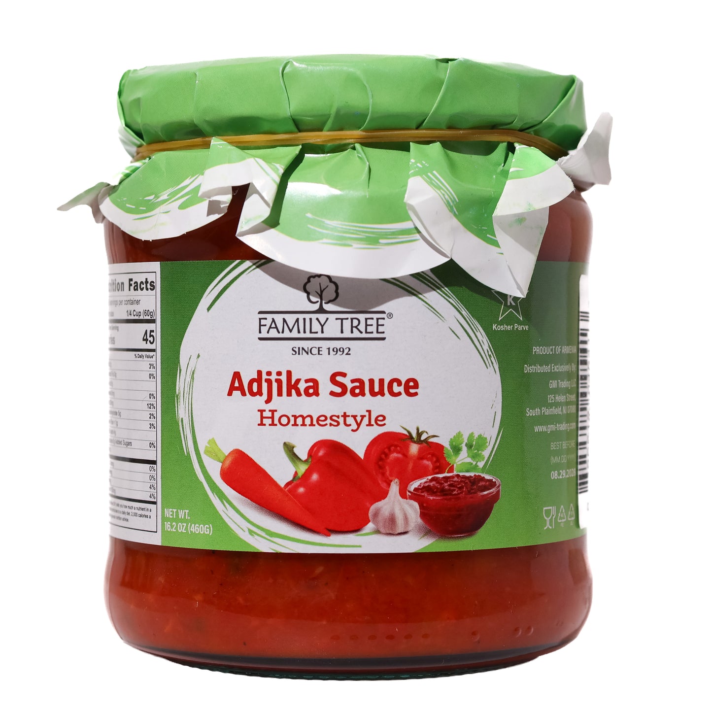 Family Tree Adjika Sauce Homestyle, 16.2 oz