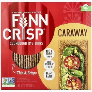 Finn Crisp Caraway Sourdough Rye Thins, 200g