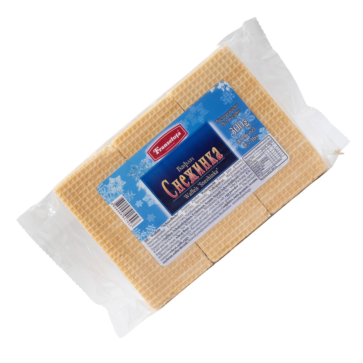 Franzeluta Snezhinka Wafers, 10.6oz
