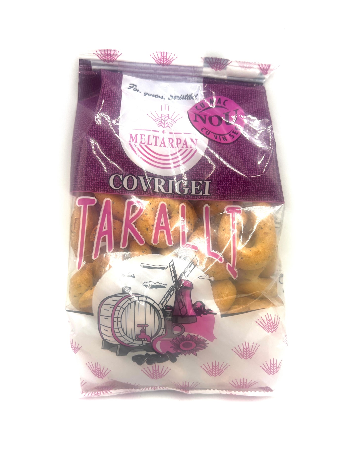 pack of Covrigei Pretzels w/ Poppy Seeds, 200g