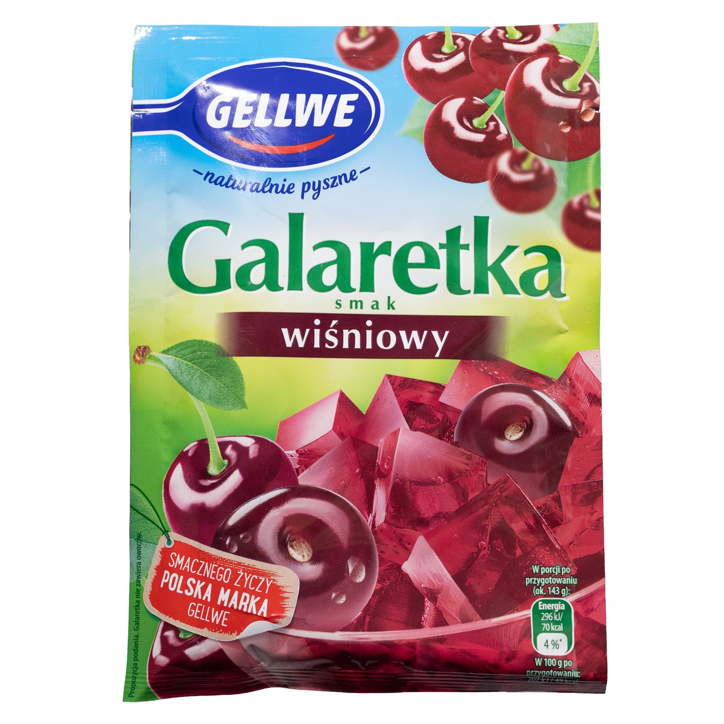 Gellwe Cherry Jelly Dessert Mix, 2.54oz