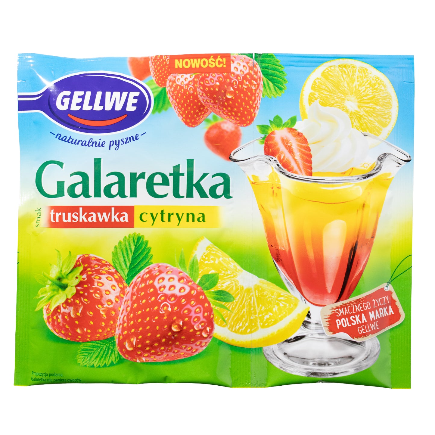 Gellwe Strawberry Lemon Jelly Mix, 2.65oz