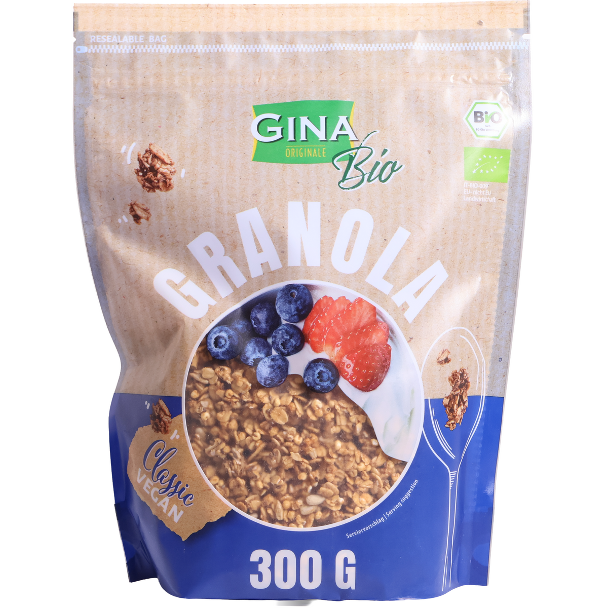 Gina Original Bio Classic Organic Granola, 10.58oz