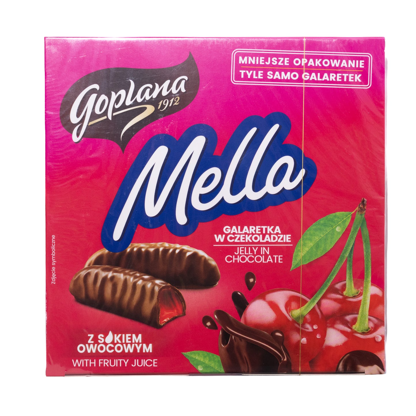 Шоколадное желе с вишней, 190г