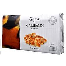 Grona "Garibaldi" Puff Pastries, 6 Packs