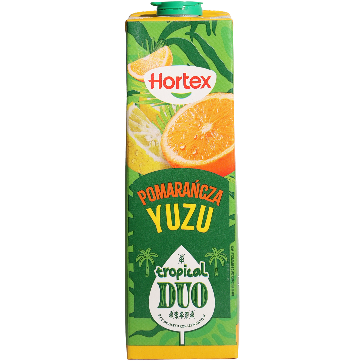 Hortex Tropical Duo Orange Yuzu Fruit Drink, 33.8fl oz