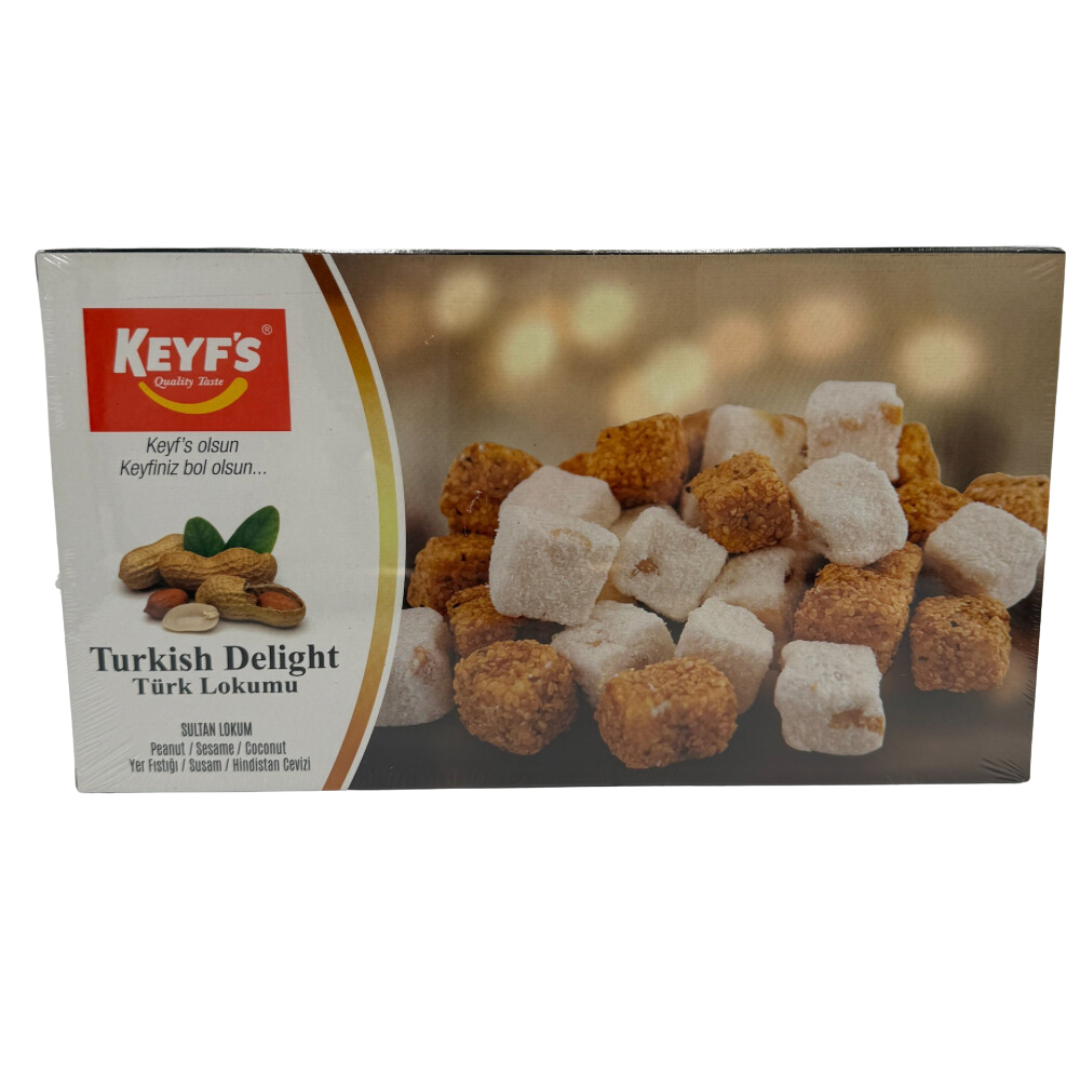 Turkish Delight Peanut, Sesame & Coconut, 300g