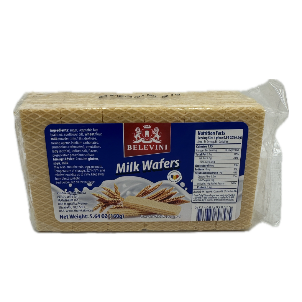 pack of Milk Wafers, 160g