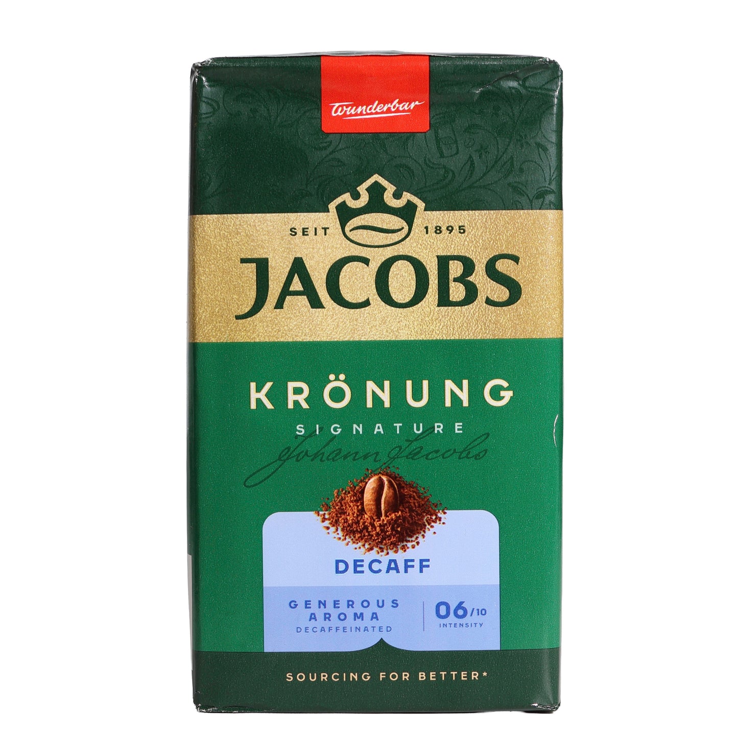 Jacobs Krönung Signature Decaff Ground Coffee, 8.8oz